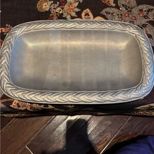 COPY - Wilton Armetale Gourmet Grillware Grilling and Serving Tray Griddle